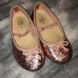 Baby Gap glitter flats